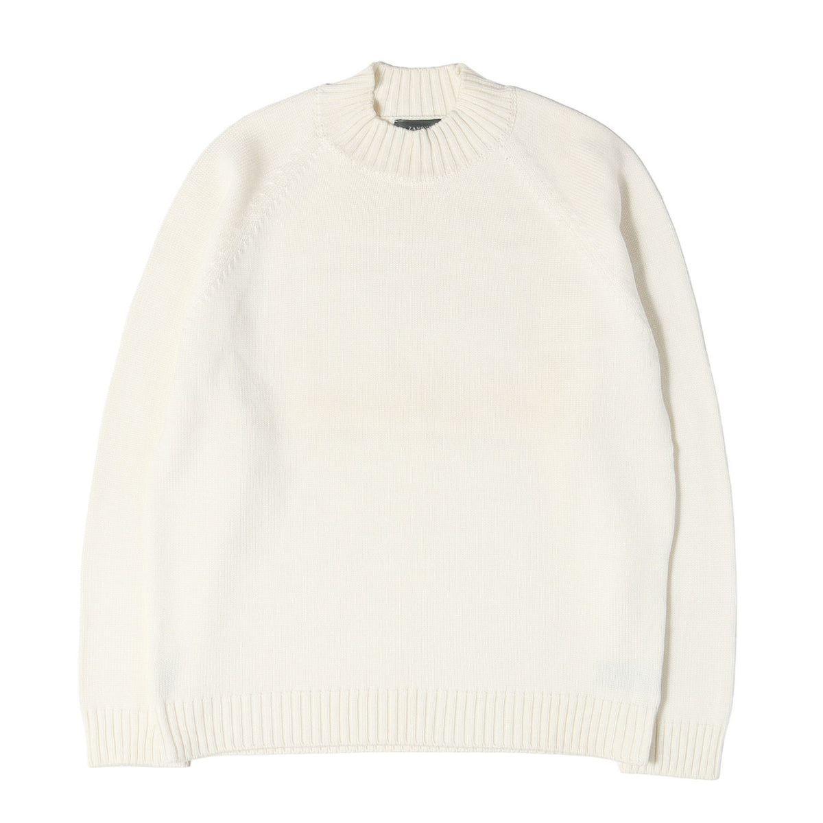 24AW モックネック ニット セーター (LUPO RAG SLIM FIT)