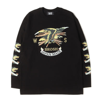 24SS タトゥー ロングスリーブ Tシャツ (BROSH × WILDSIDE YOHJI YAMAMOTO TATTOO Long Sleeve T-Shirt)