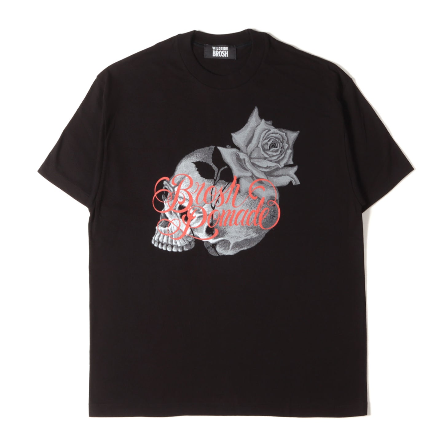 24SS スカルローズ Tシャツ (BROSH × WILDSIDE YOHJI YAMAMOTO SKULL ROSE T-Shirt)