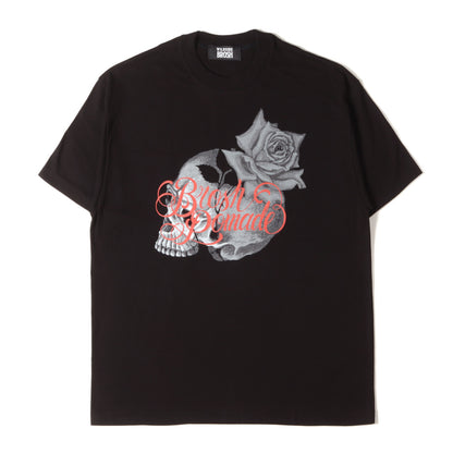 24SS スカルローズ Tシャツ (BROSH × WILDSIDE YOHJI YAMAMOTO SKULL ROSE T-Shirt)