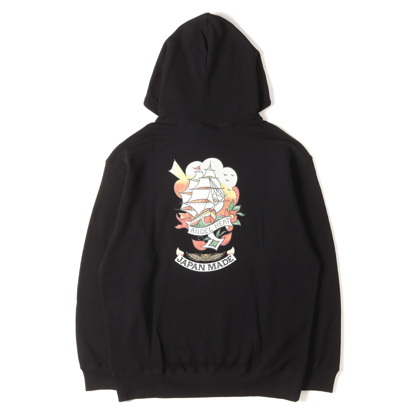 24SS タトゥー ロゴ スウェット パーカー (BROSH × WILDSIDE YOHJI YAMAMOTO TATTOO Pullover Hoodie)