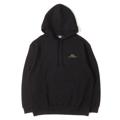 24SS タトゥー ロゴ スウェット パーカー (BROSH × WILDSIDE YOHJI YAMAMOTO TATTOO Pullover Hoodie)
