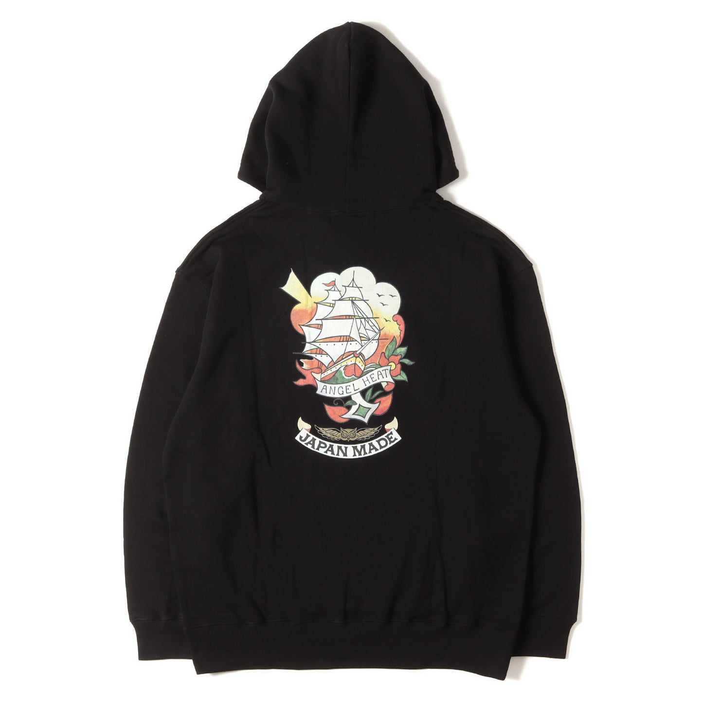 24SS タトゥー ロゴ スウェット パーカー (BROSH × WILDSIDE YOHJI YAMAMOTO TATTOO Pullover Hoodie)