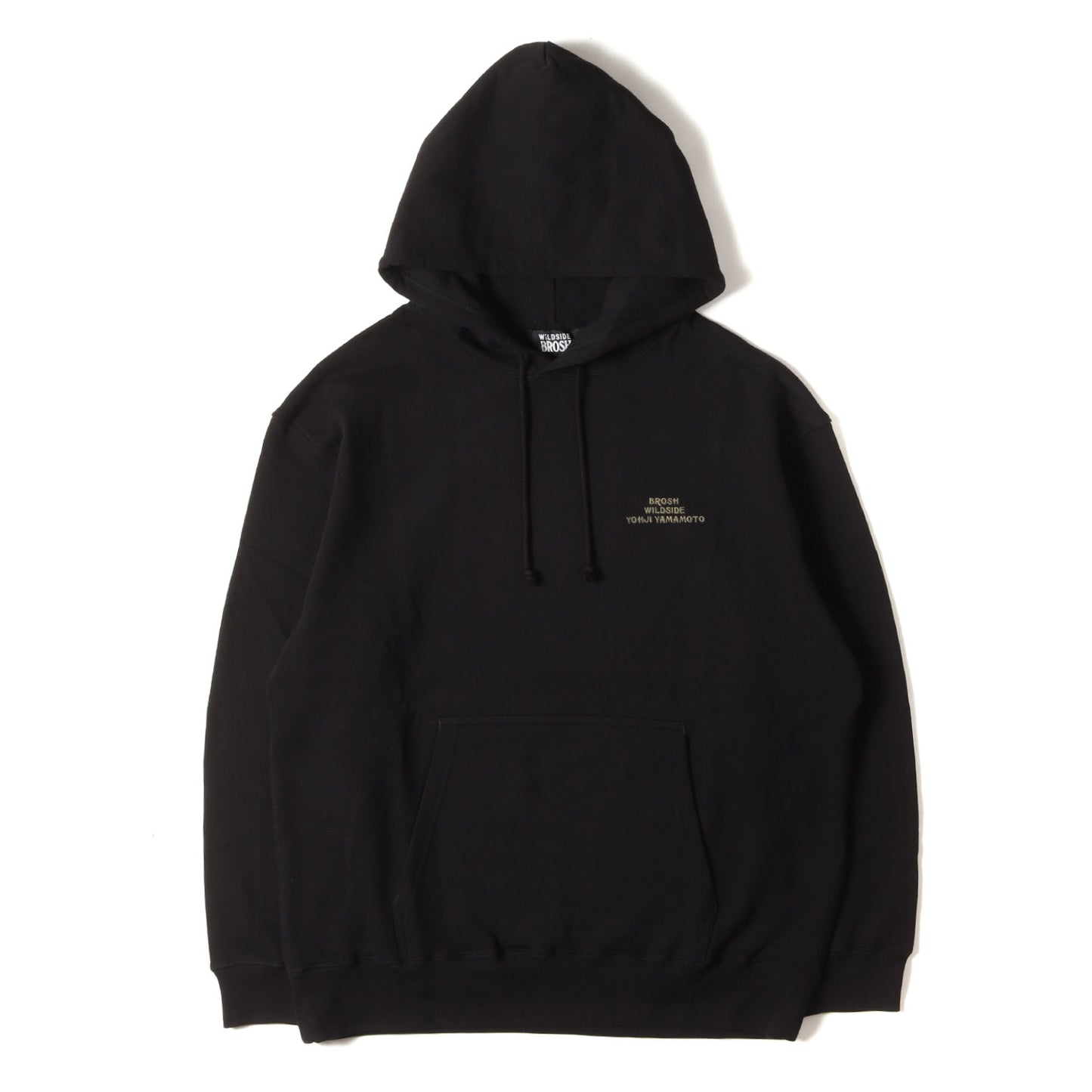 24SS タトゥー ロゴ スウェット パーカー (BROSH × WILDSIDE YOHJI YAMAMOTO TATTOO Pullover Hoodie)
