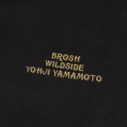 24SS タトゥー ロゴ スウェット パーカー (BROSH × WILDSIDE YOHJI YAMAMOTO TATTOO Pullover Hoodie)