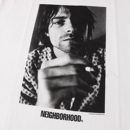 25AW Kurt Cobain フォトグラフィック Tシャツ (NH X CHARLES PETERSON.TEE SS-4)