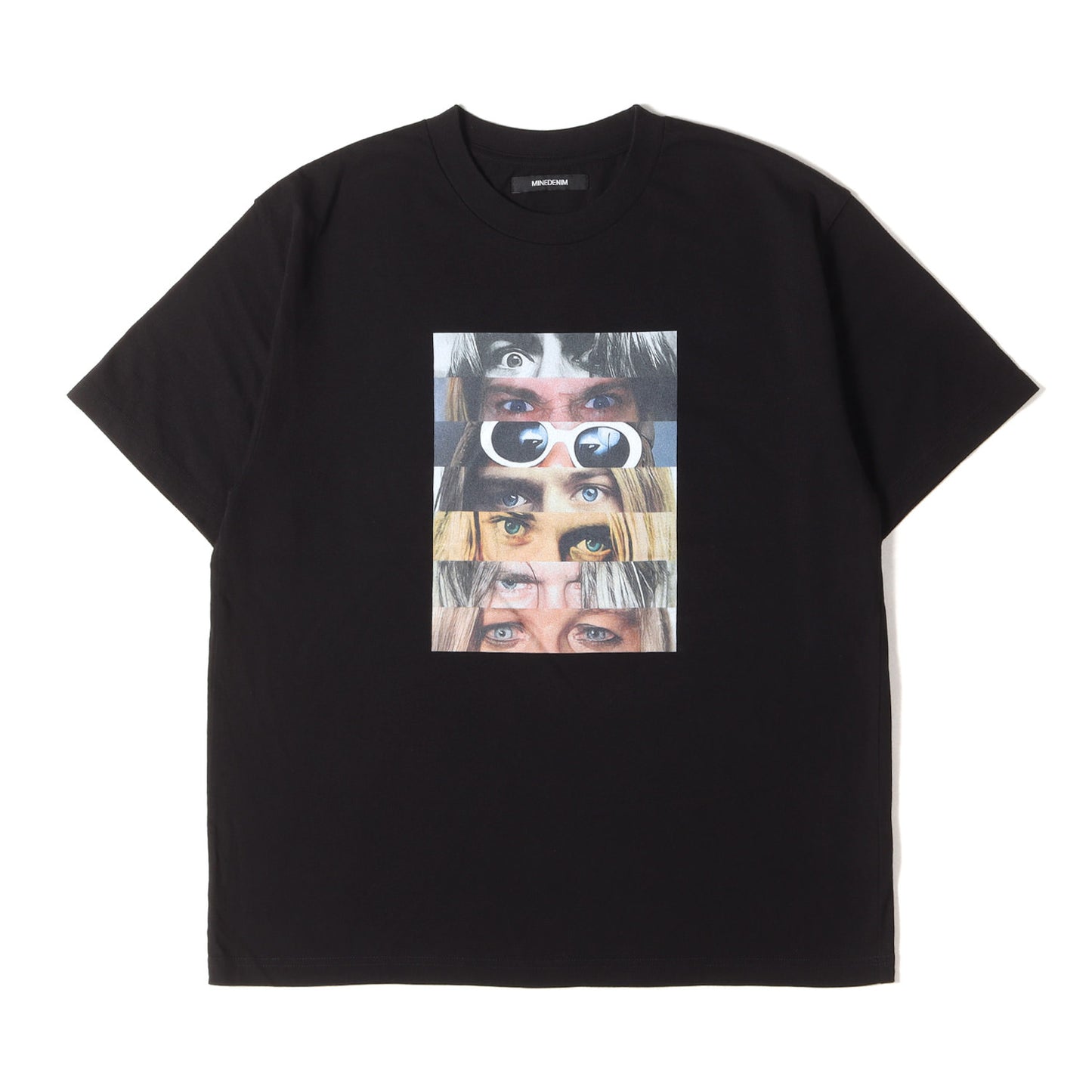 25SS Nirvana Kurt Cobain フォトグラフィックコラージュ Tシャツ (Eye Print Crewnec T-SH)
