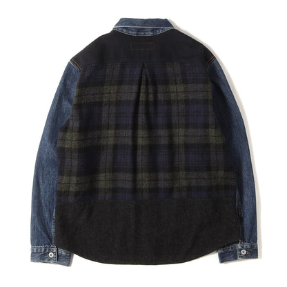 × Levi's 異素材 切替 デニム トラッカー ジャケット