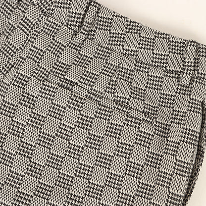24SS ダミエ ショートパンツ (Damier Hounds Tooth Slim Wool Shorts)