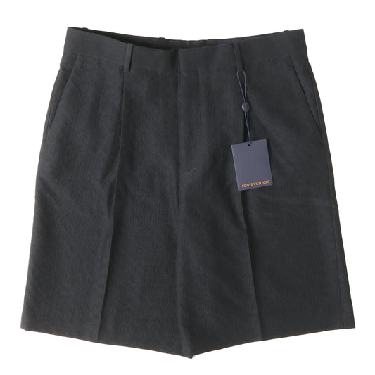 25SS ミニ モノグラム シルクコットンブレンド テーラードショーツ (1AHCP2)