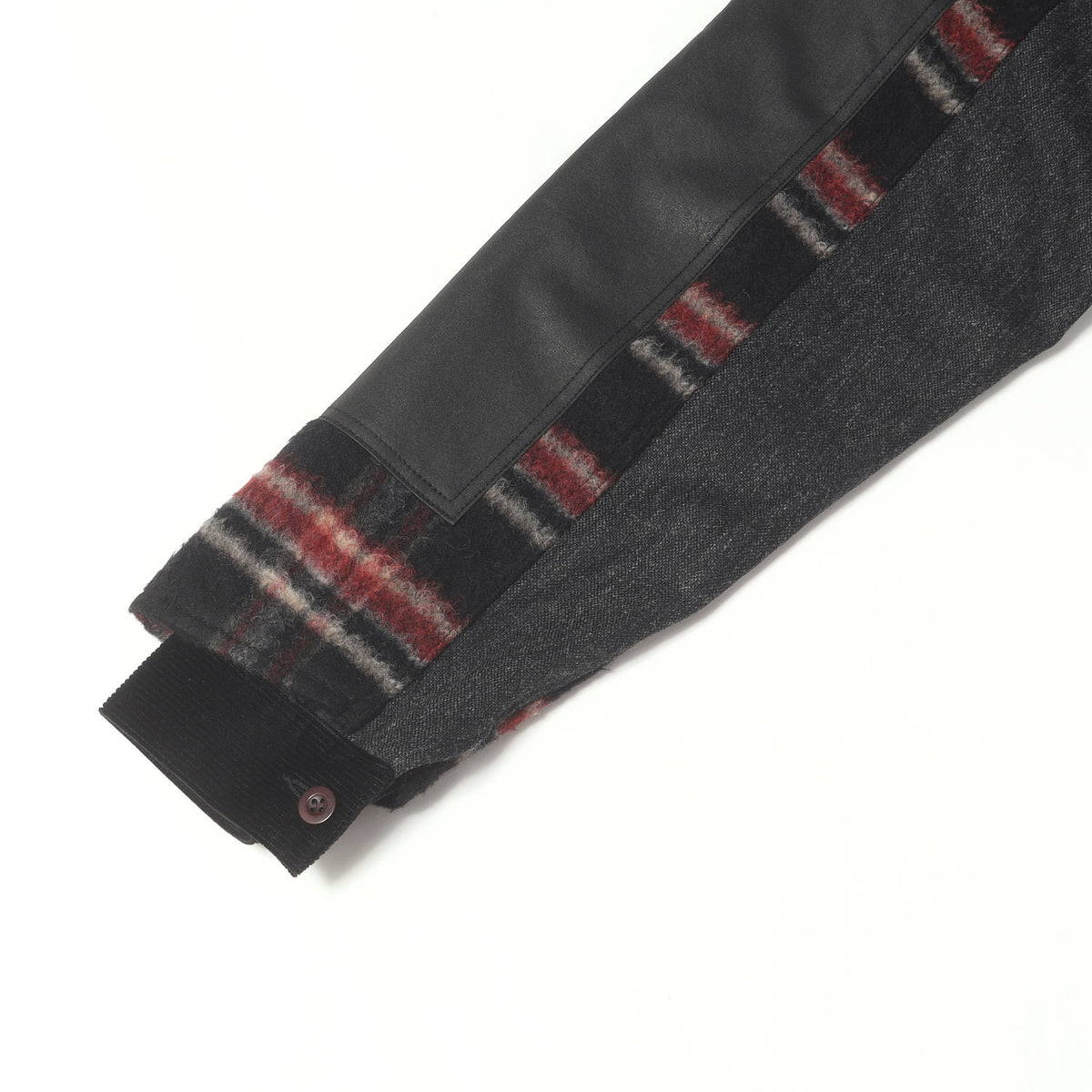 25AW × FILSON 異素材 ドッキング クレイジーパターン 縮絨 シャツジャケット