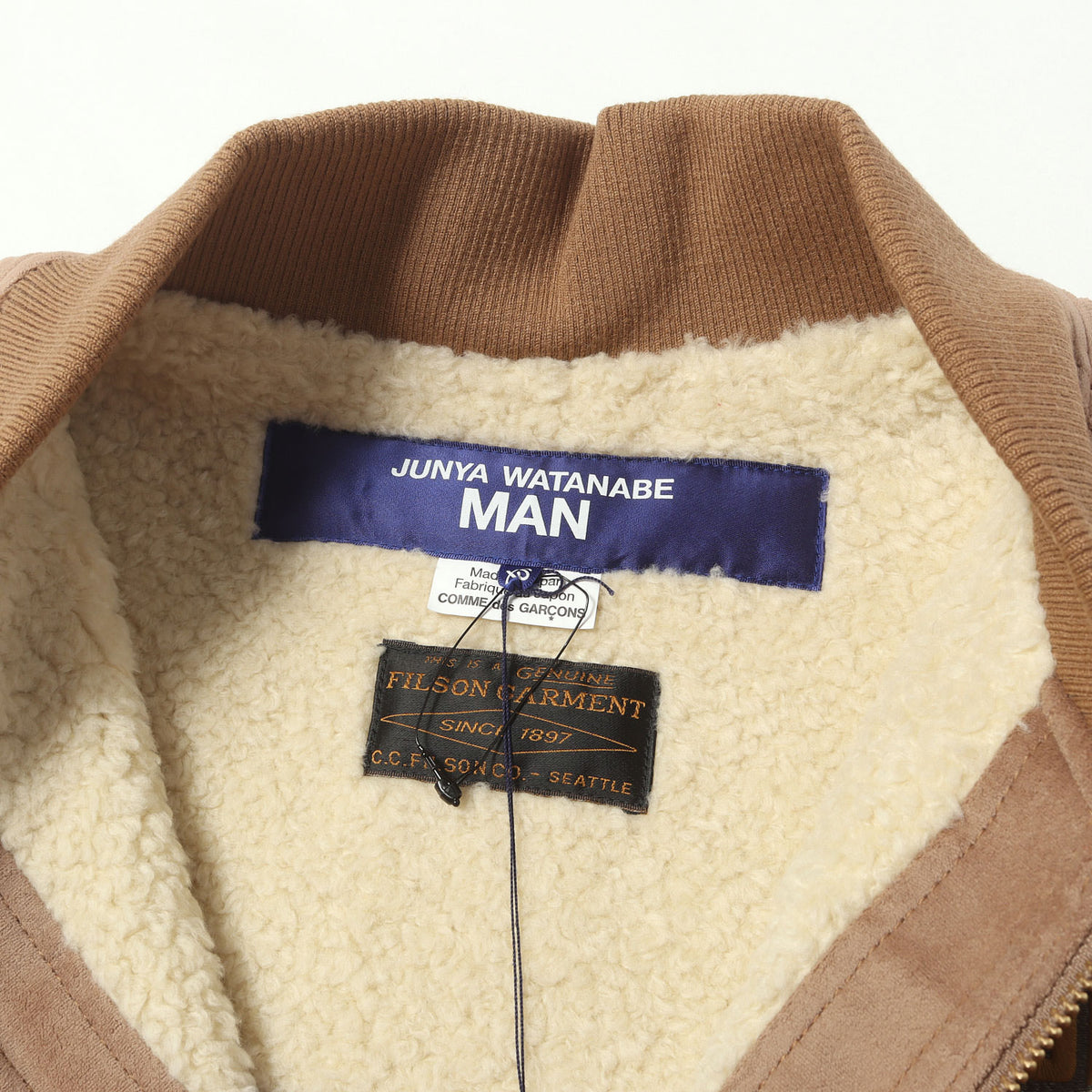 25AW × FILSON 異素材 切替 ドッキング ベスト