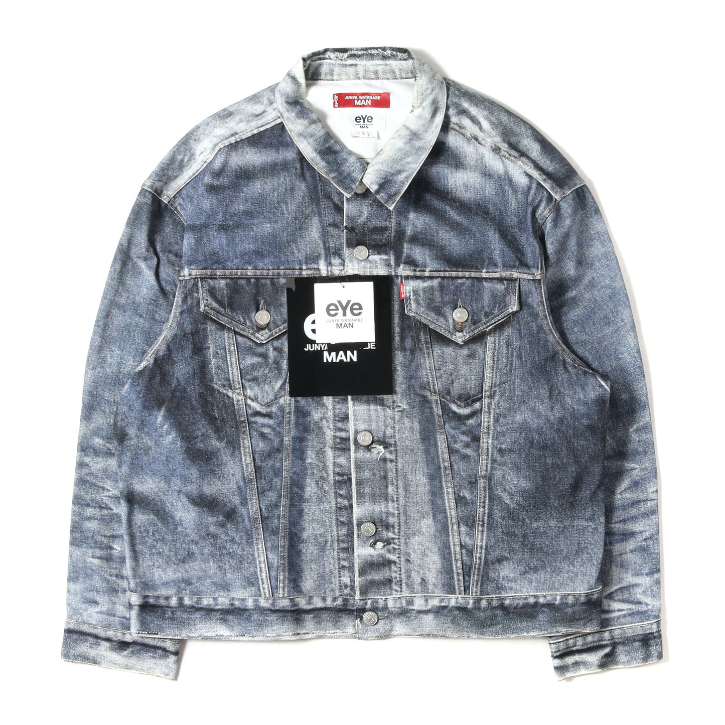 25SS × Levi’s x BerBerJin 転写プリント キャンバス トラッカー ジャケット