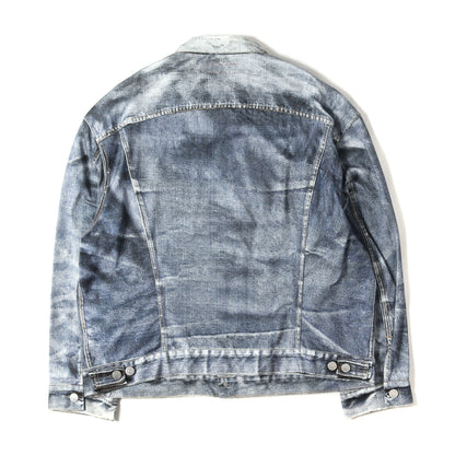 25SS × Levi’s x BerBerJin 転写プリント キャンバス トラッカー ジャケット