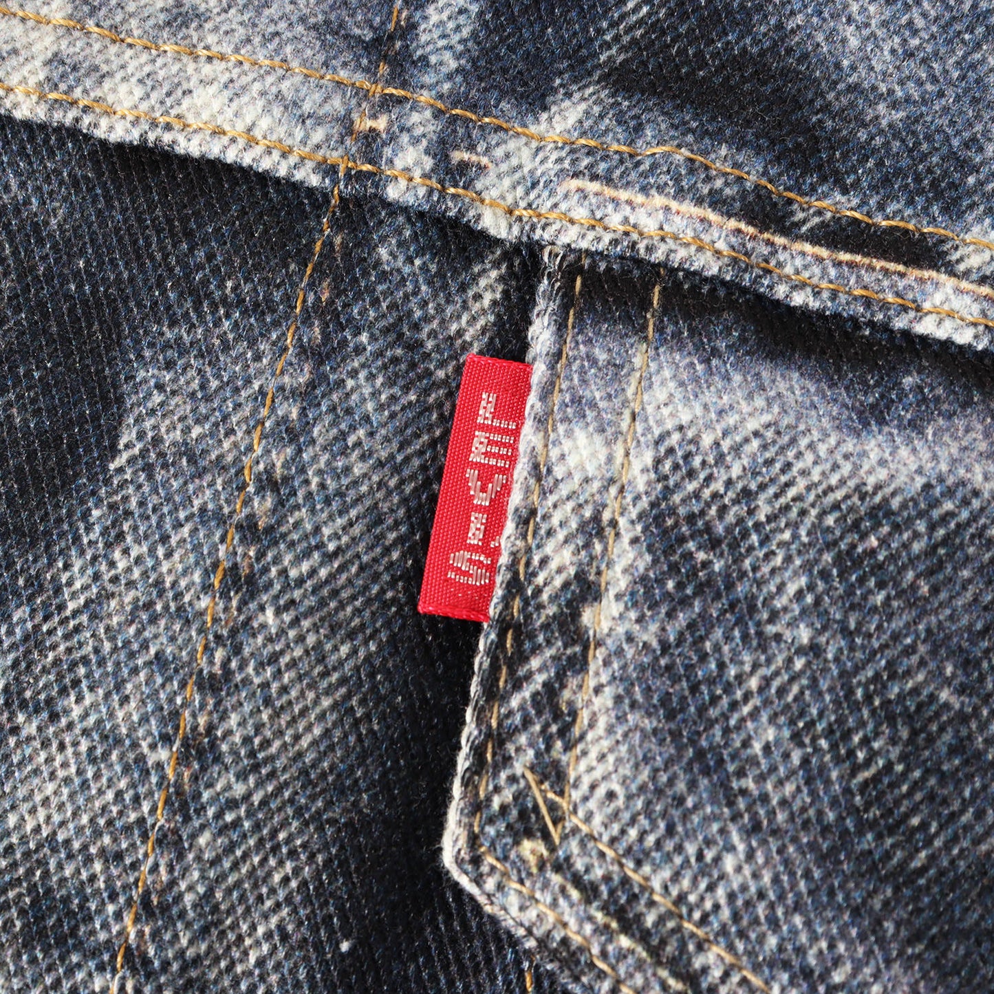 25SS × Levi’s x BerBerJin 転写プリント キャンバス トラッカー ジャケット
