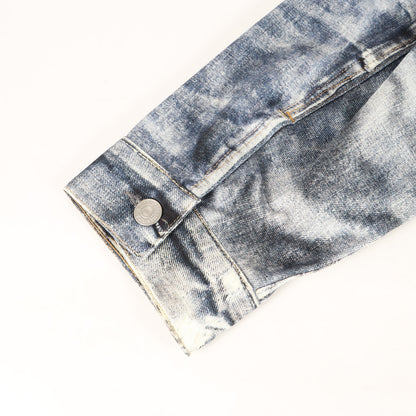 25SS × Levi’s x BerBerJin 転写プリント キャンバス トラッカー ジャケット