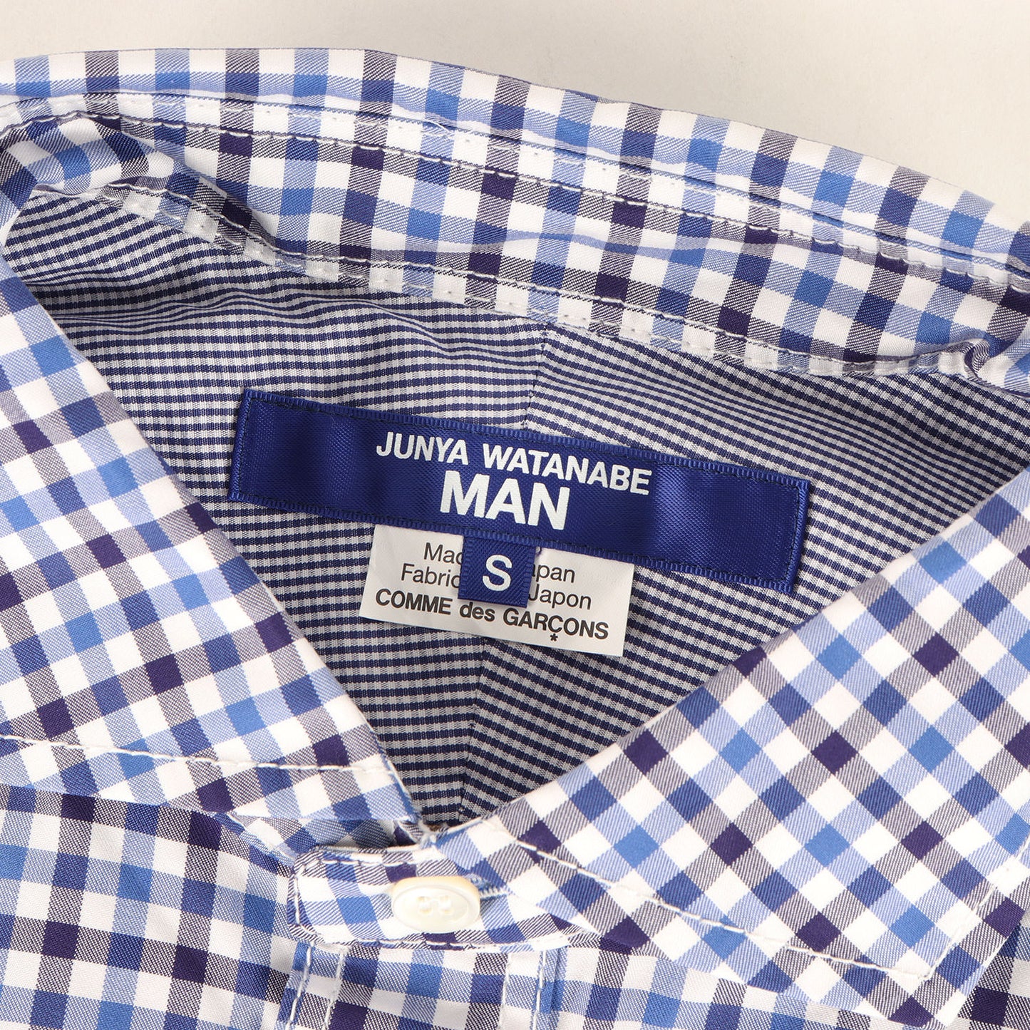 25AW 異素材 切替 クレイジーパターン マルチチェック シャツ (Multi Check Shirt)
