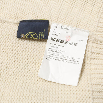 25AW × FILSON ステンシル ロゴ リブ編み ニット セーター