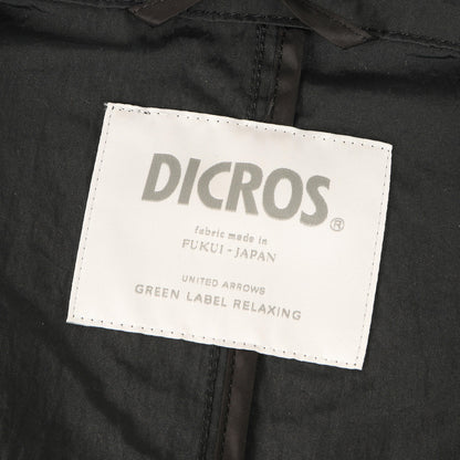 26SS DICROS ショート モッズ ブルゾン / 撥水 JAPAN FABRIC