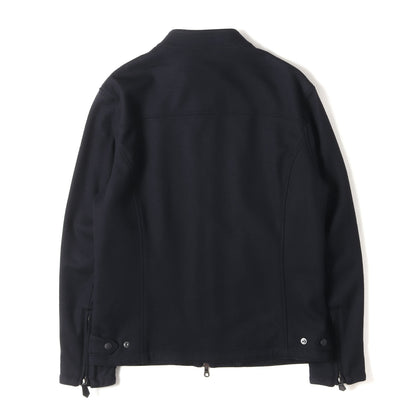 22AW Optima 16.5 Merino Jersey スタンド ライダース ジャケット