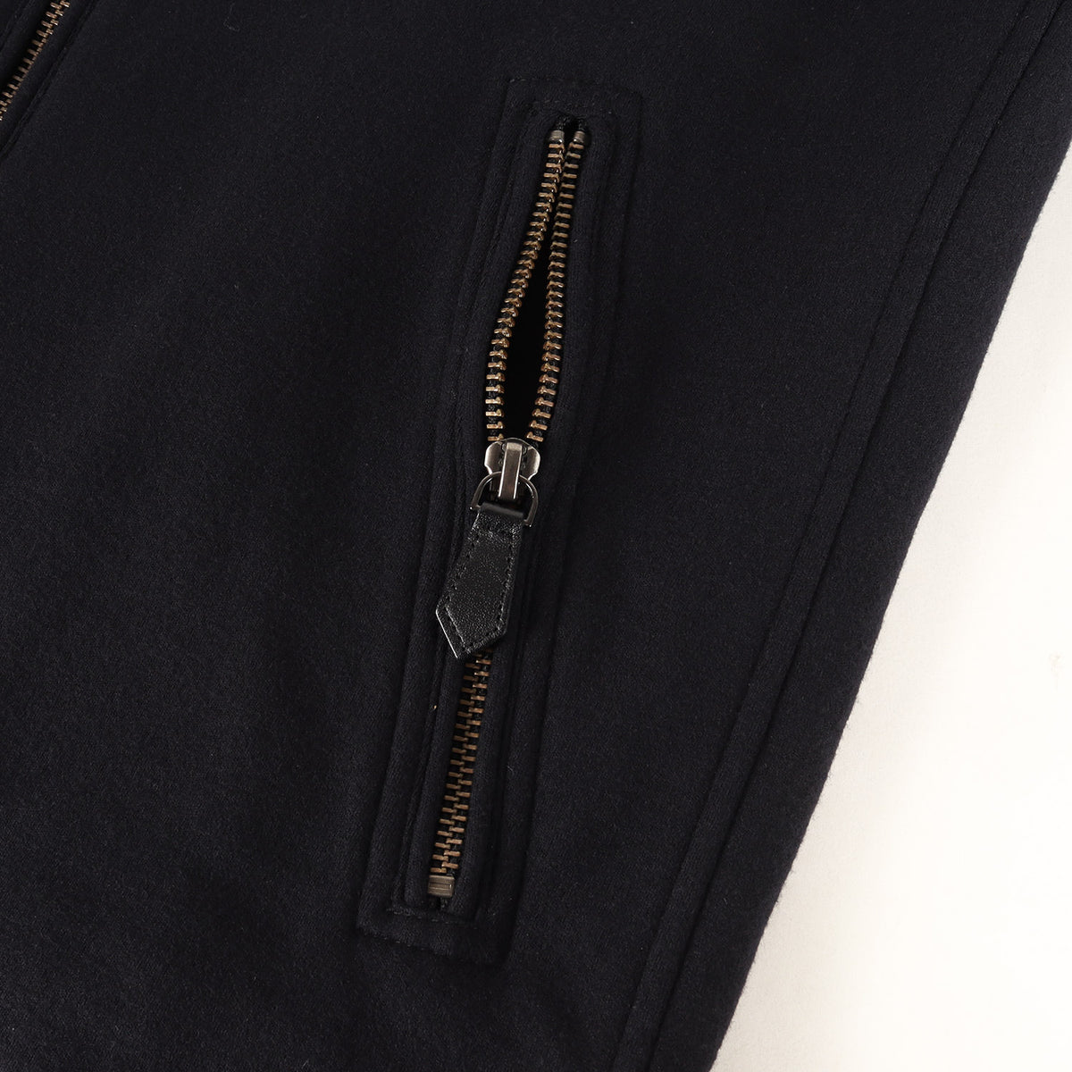 22AW Optima 16.5 Merino Jersey スタンド ライダース ジャケット