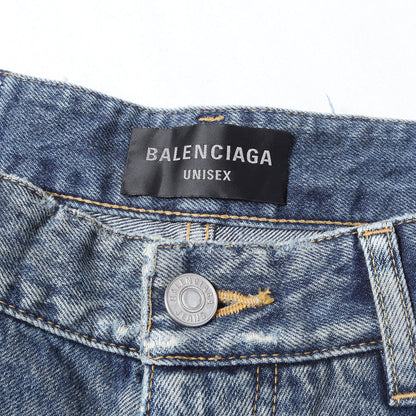23SS デストロイ加工 バギー デニムパンツ (Distressed Baggy Denim Pants)