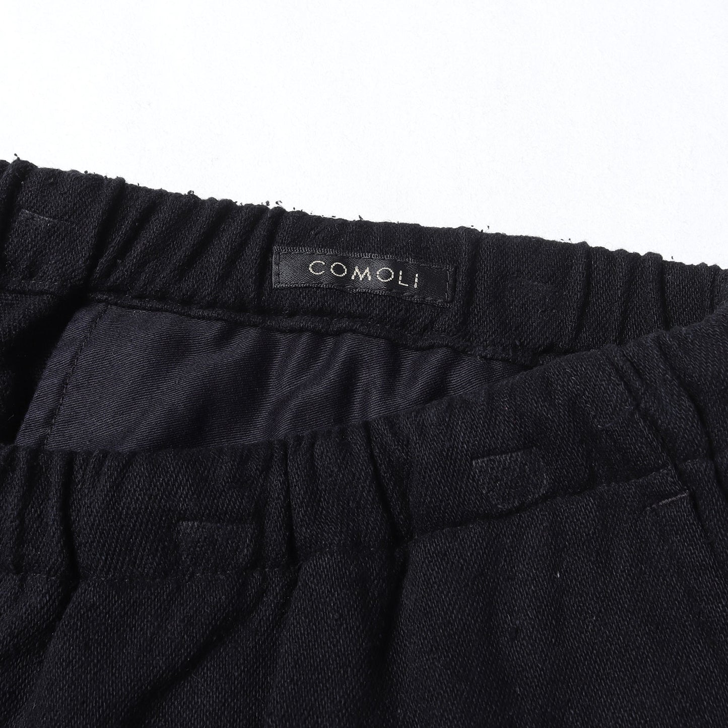24SS シルクネップ ドローストリング イージーパンツ