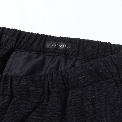 24SS シルクネップ ドローストリング イージーパンツ
