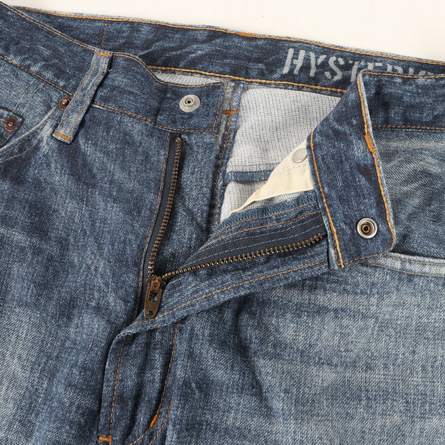 24SS VINTAGE DENIM転写 50’S XX ストレート パンツ