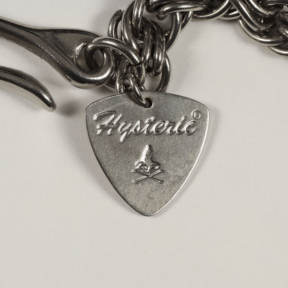 WOMAN ON SKULL PICK ウォレットチェーン