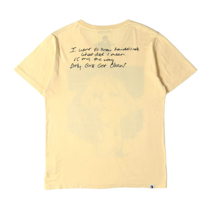 × COURTNEY LOVE フォトグラフィック Vネック Tシャツ