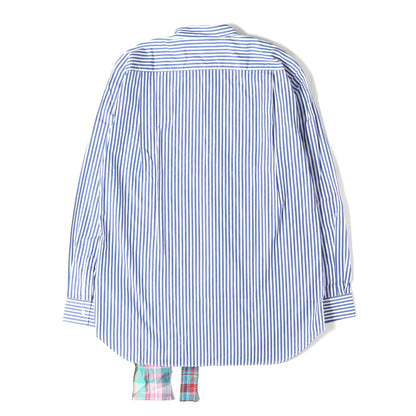 25SS パッチワーク 変型 ドレス シャツ / MADE IN FRANCE