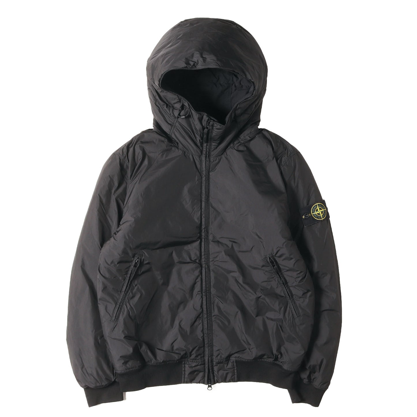 24AW ガーメントダイ ナイロン パテッド ブルゾン ジャケット (GARMENT DYED CRINKLE REPS)