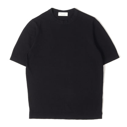 ハイゲージ クレープコットンニット Tシャツ