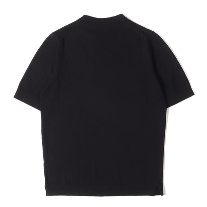 ハイゲージ クレープコットンニット Tシャツ