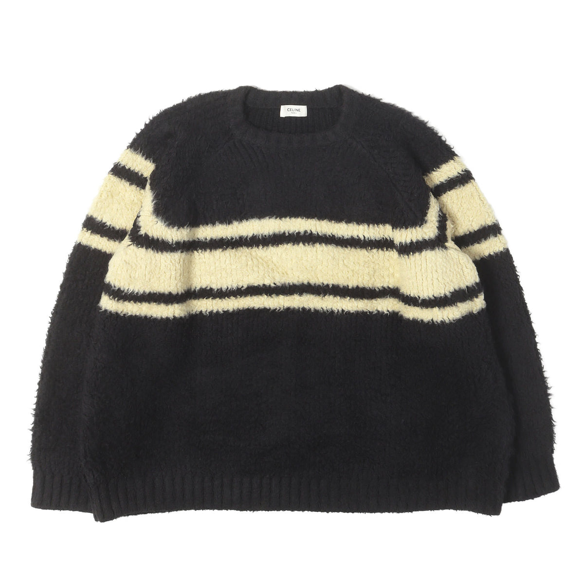 21AW ローゲージ ストレッチ ニット セーター (OVERSIZED CREW NECK SWEATER IN BRUSHED COTTON)