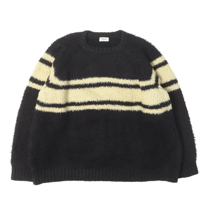 21AW ローゲージ ストレッチ ニット セーター (OVERSIZED CREW NECK SWEATER IN BRUSHED COTTON)