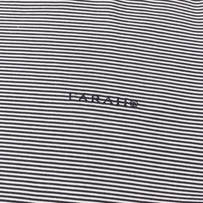 24SS ワンポイント ロゴ 刺繍 ボーダー Tシャツ (Narrow Striped T-Shirt FR0401-M3003)