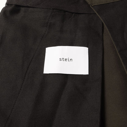 22AW ベルテッド ワイドストレート トラウザー スラックス パンツ (BELTED WIDE STRAIGHT TROUSERS 2/90super120's)