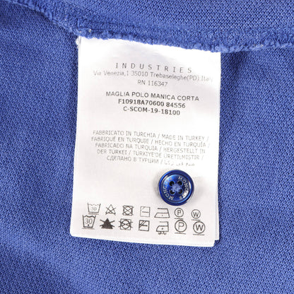 ワンポイント アイコン 刺繍 ポロシャツ (MAGLIA POLO MANICA CORTA)