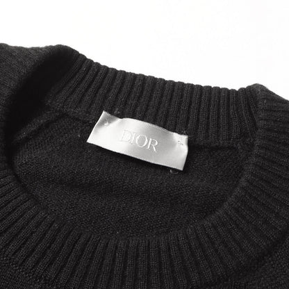 × Shawn Stussy ロゴ カシミヤ ニット セーター