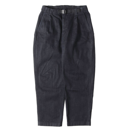 ワンタック イージー デニムパンツ (One Tuck Tapered Denim Pants)