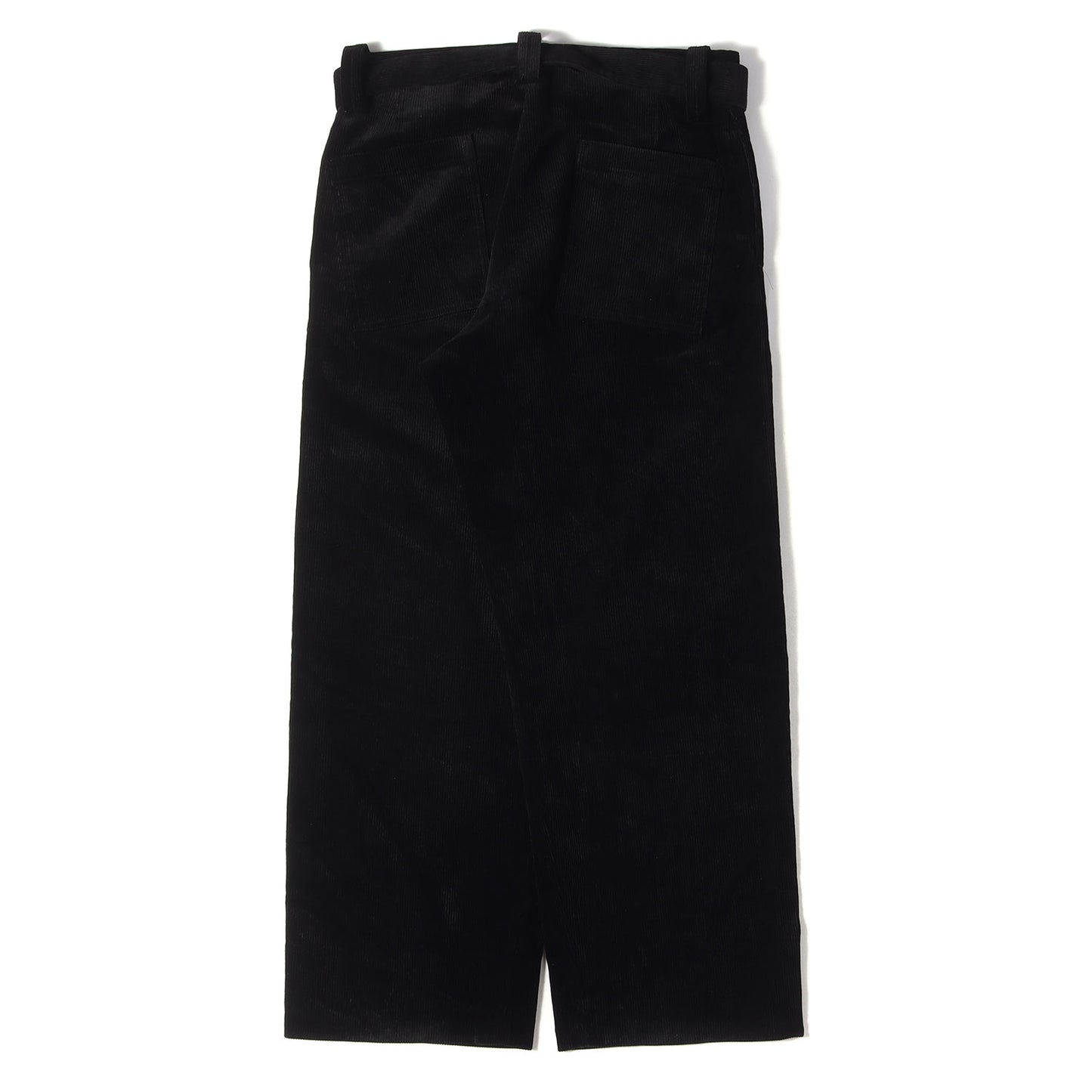25AW コーデュロイ バギー パンツ (9W LINEN COTTON CORDUROY BELTED MIL BAGGY TROUSER )