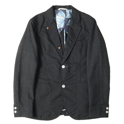 グレンチェック 段返り3B ウインド ジャケット (Wind Jacket)