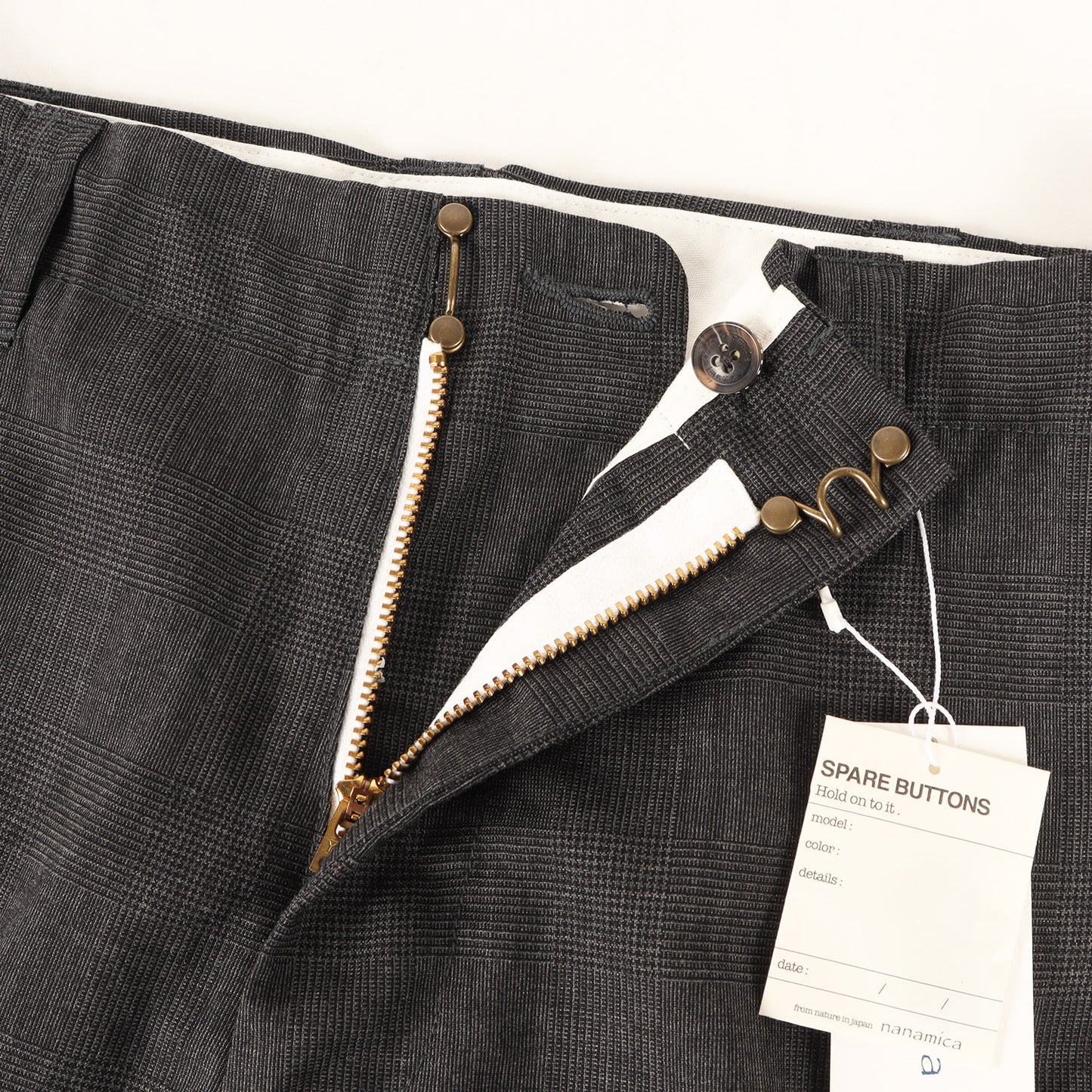 グレンチェック ハーバー パンツ (Harbor Pants)