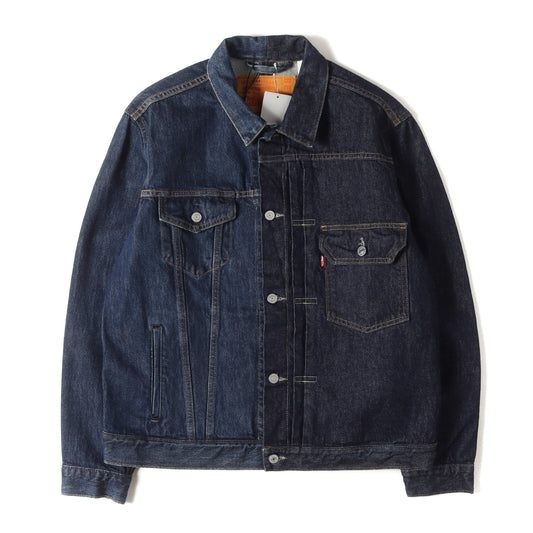 × BEAMS 別注 デニム トラッカー ジャケット / HALF&HALF COLLECTION