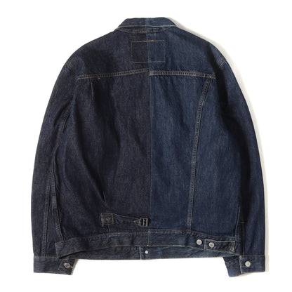 × BEAMS 別注 デニム トラッカー ジャケット / HALF&HALF COLLECTION