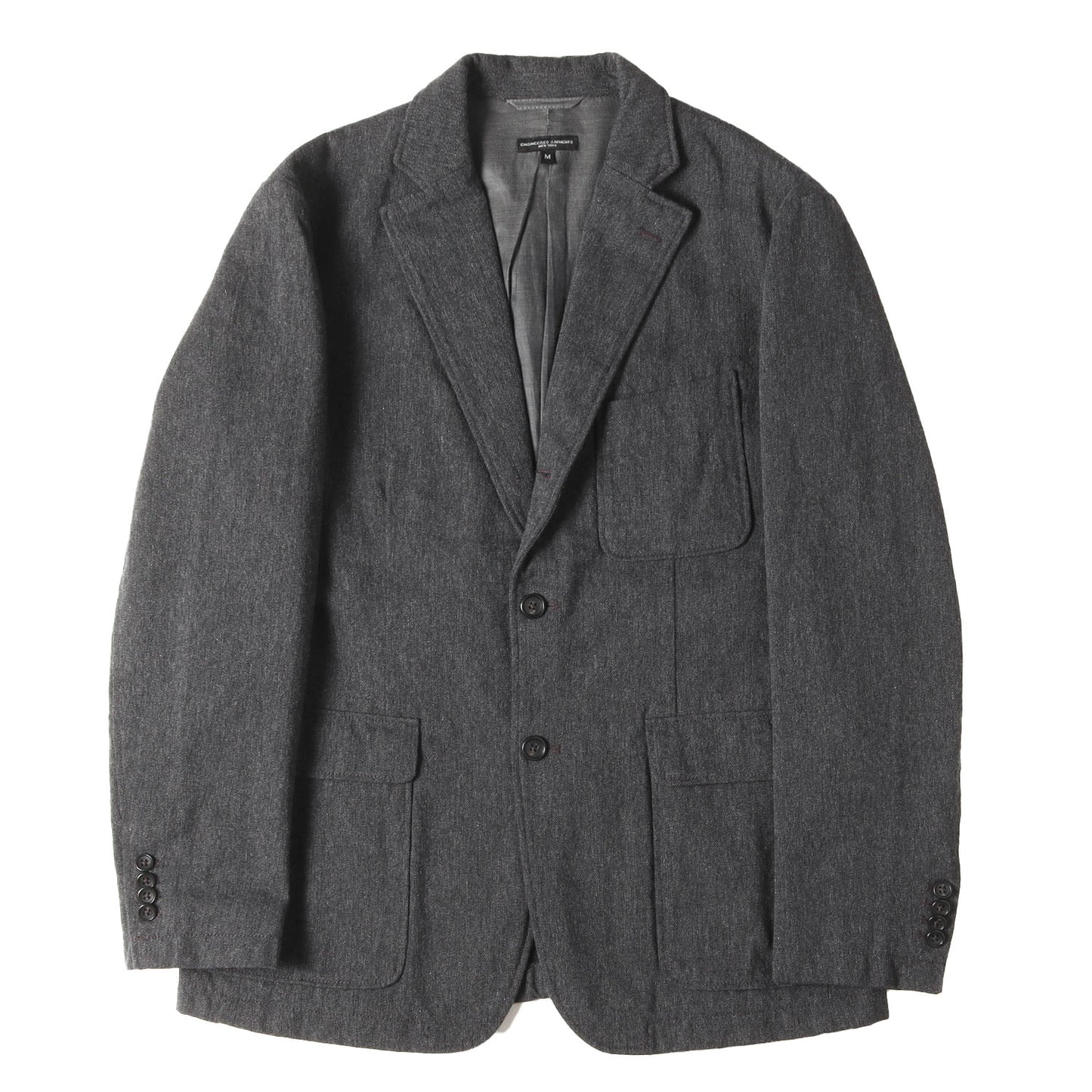フランネル 段返り3B ベイカー ジャケット (Baker Jacket)