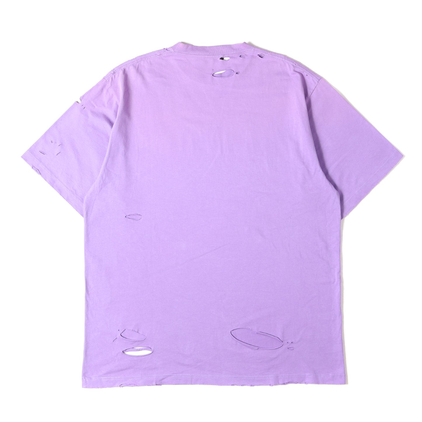 21SS デストロイ加工 ロゴ Tシャツ