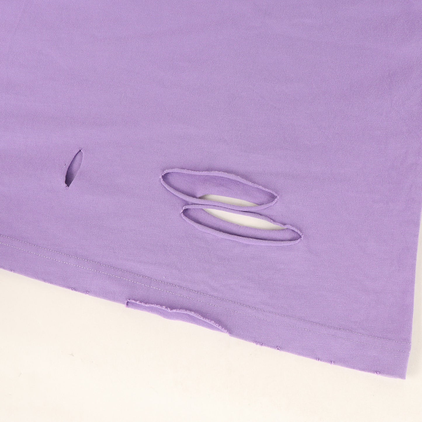 21SS デストロイ加工 ロゴ Tシャツ